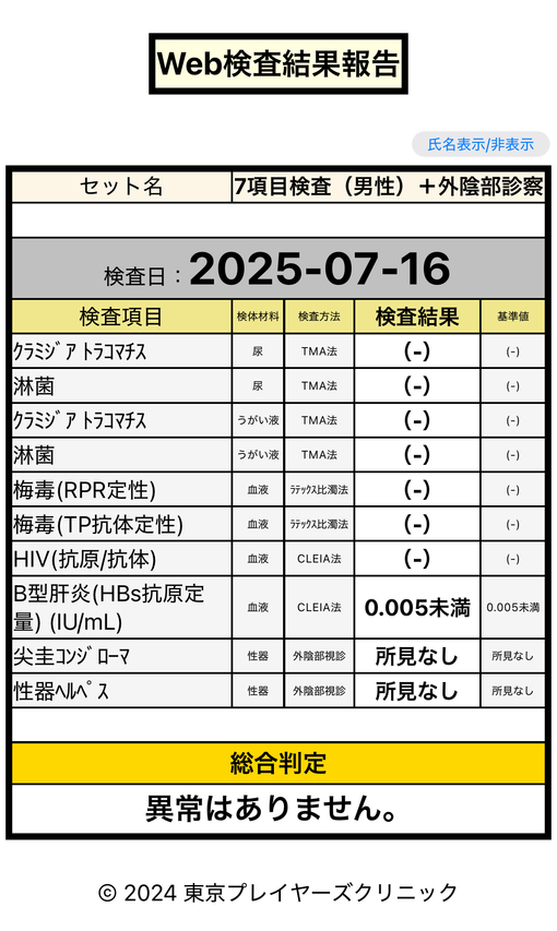 HOKUTO(ホクト) 7月定期検査報告